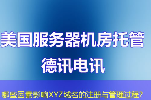 哪些因素影響XYZ域名的注冊與管理過程？