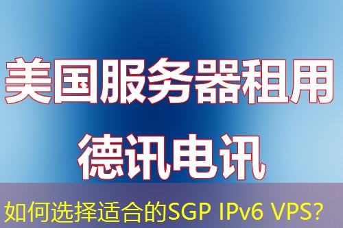 如何選擇適合的SGP IPv6 VPS？