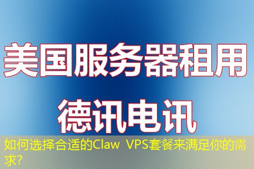 如何選擇合適的Claw VPS套餐來(lái)滿足你的需求？