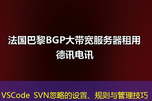 VSCode SVN忽略的設(shè)置、規(guī)則與管理技巧