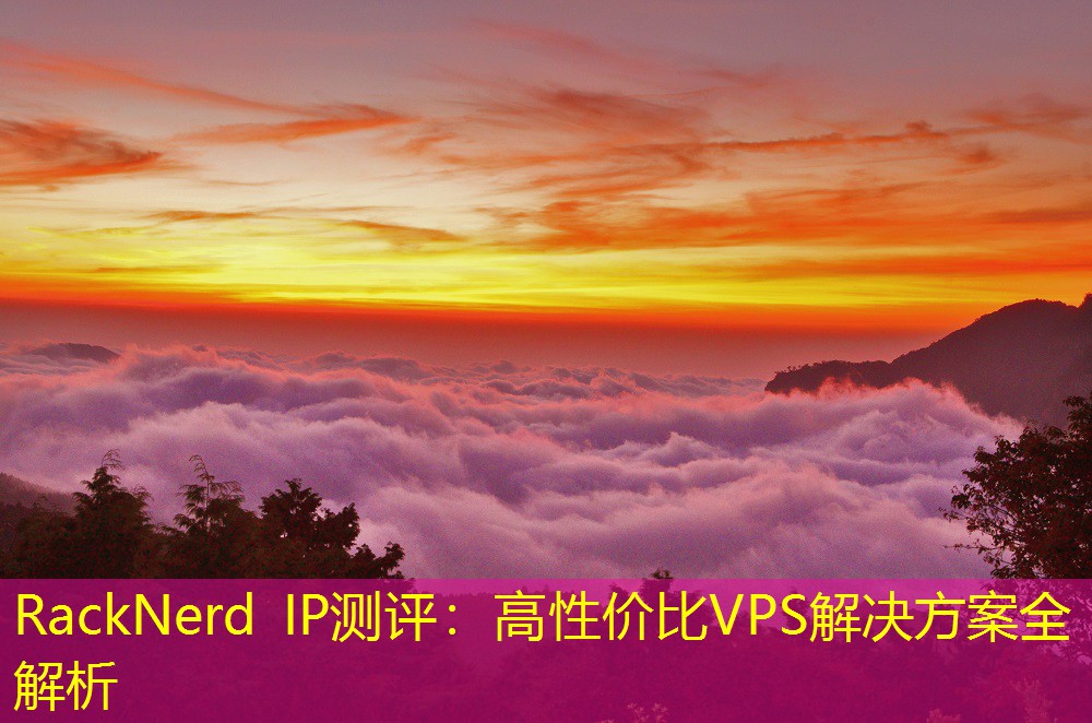 RackNerd IP測評：高性價比VPS解決方案全解析